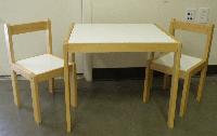 Child's Table and 2 Chairs (wood)