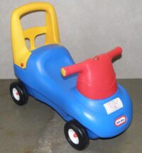 4 Wheel blue, yellow, red-#15