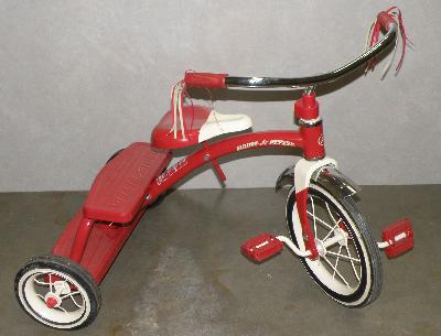 RED-TRICYCLE-12 Red tricycle - #12